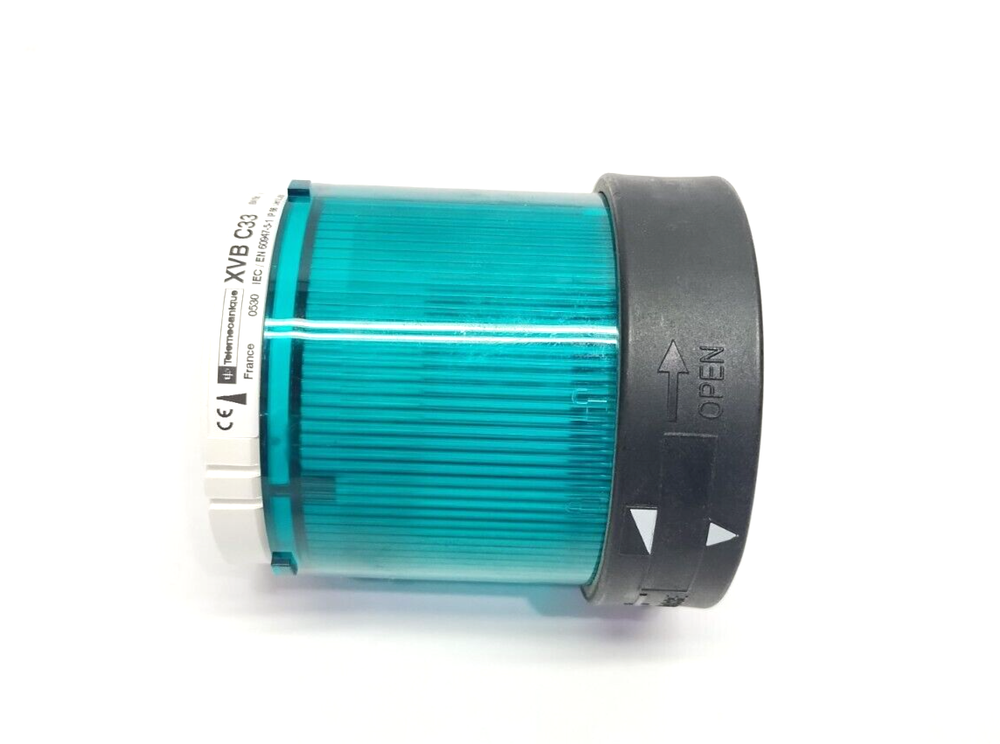 Telemecanique XVB C33 70mm Indicating Bank/Stack Light Unit, Green, NO BULB