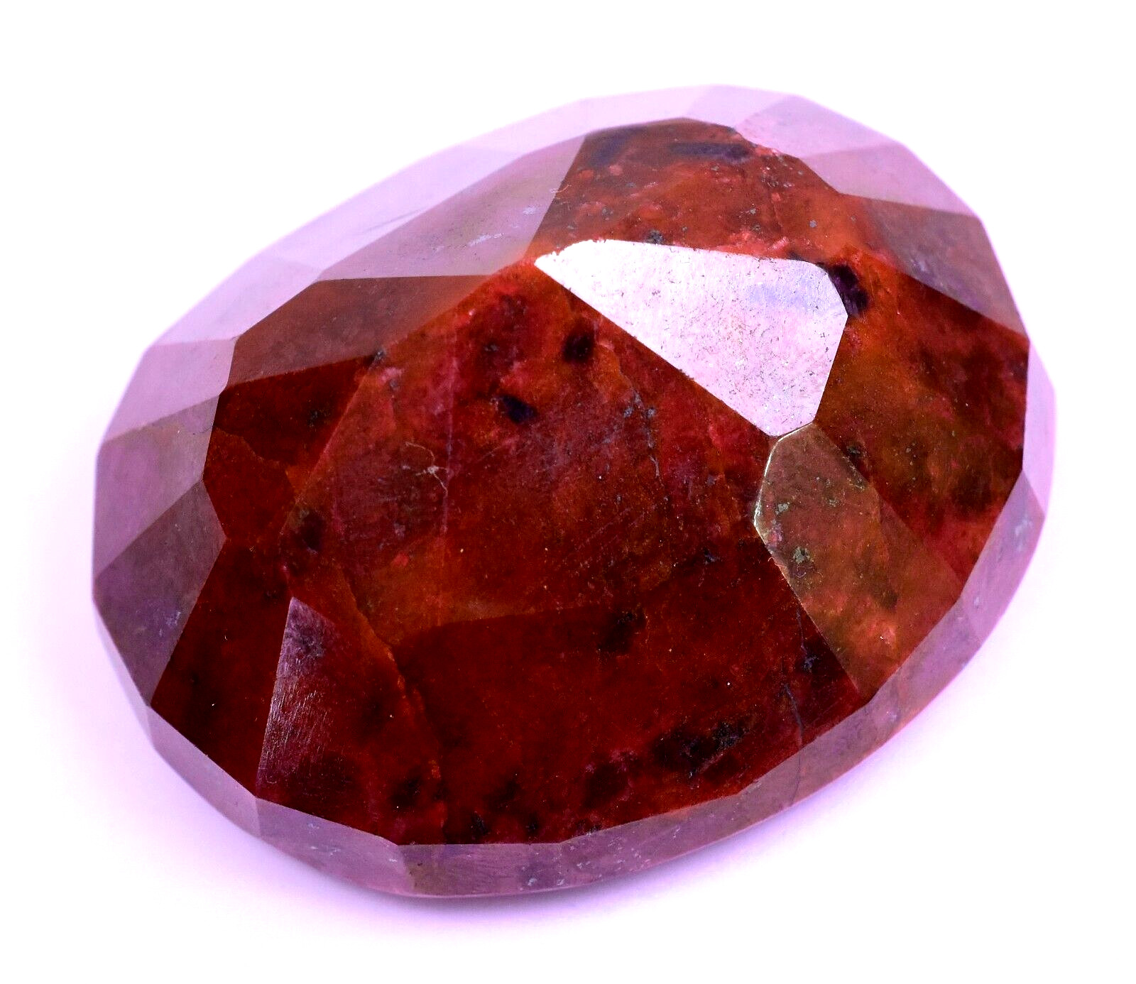 RARE 400.70 Ct Natural HUGE Red Ruby Museum Grade Certified Oval Loose Gemstone