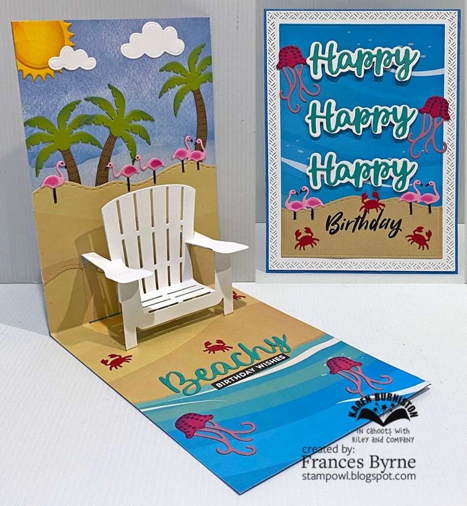 Karen Burniston Die 1051 Beach Charms