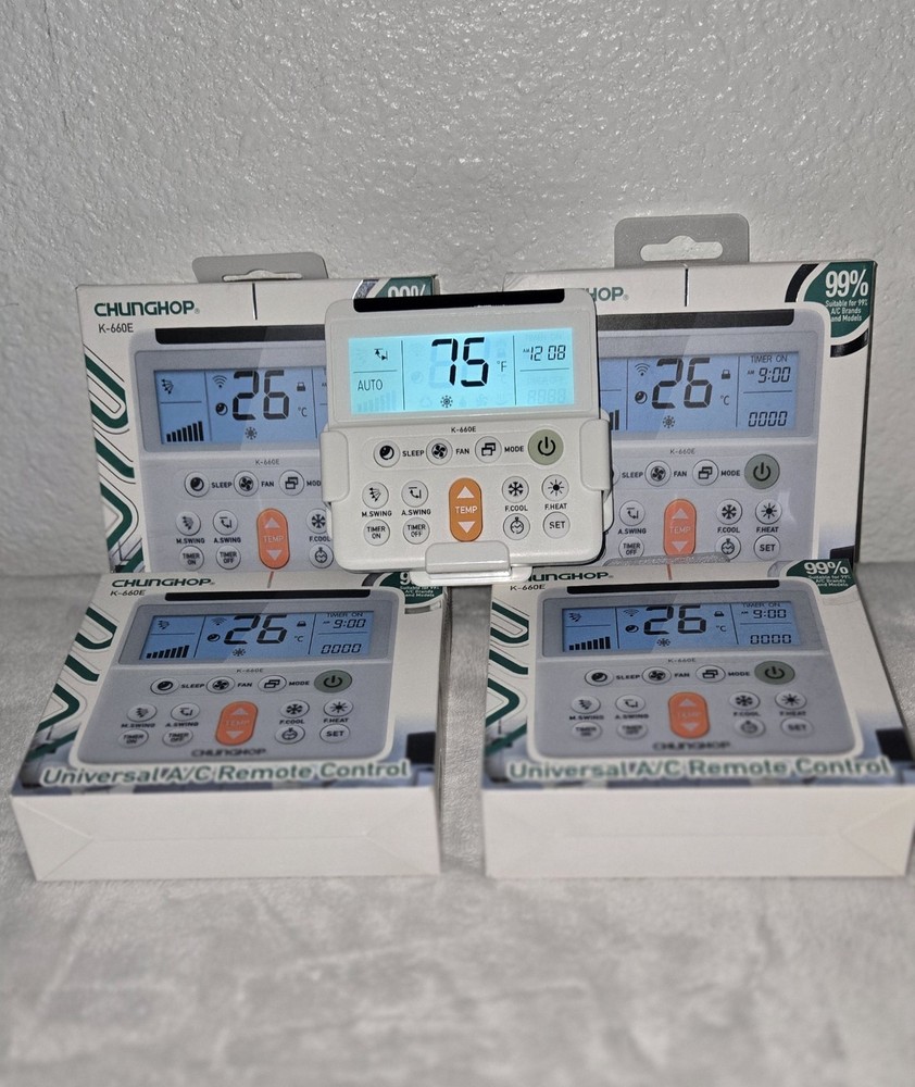 MINISPLIT A/C universal Remote Control