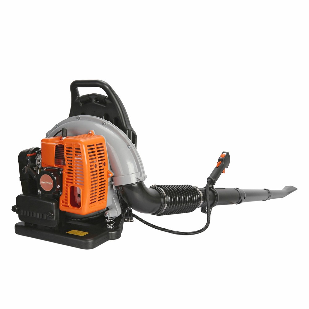 Leaf Blower 63CC 2-Stroke Backpack Gas Powered Leaf Blower 300MPH Wind Speed 3hp