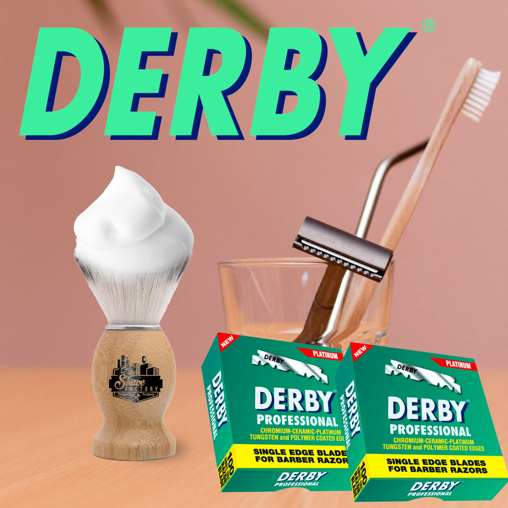 1000 Derby Professional Single Edge Razor Blades