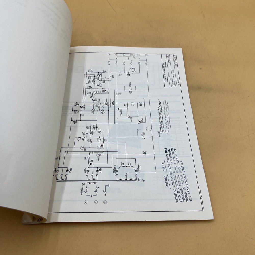 Trygon Silicon Modular Power Supplies Maintenance Instruction Manual Book