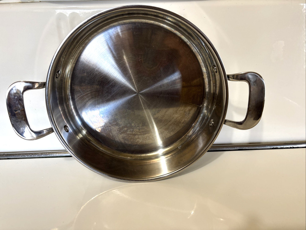NuWave Induction Cookware 3.5 Quart Pot Stainless Steel Multipurpose