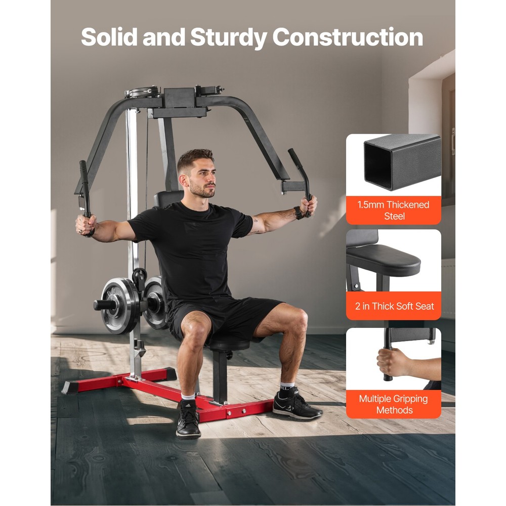 Chest Fly Machine Adjustable Fly and Reverse Delt Machine Upper Body
