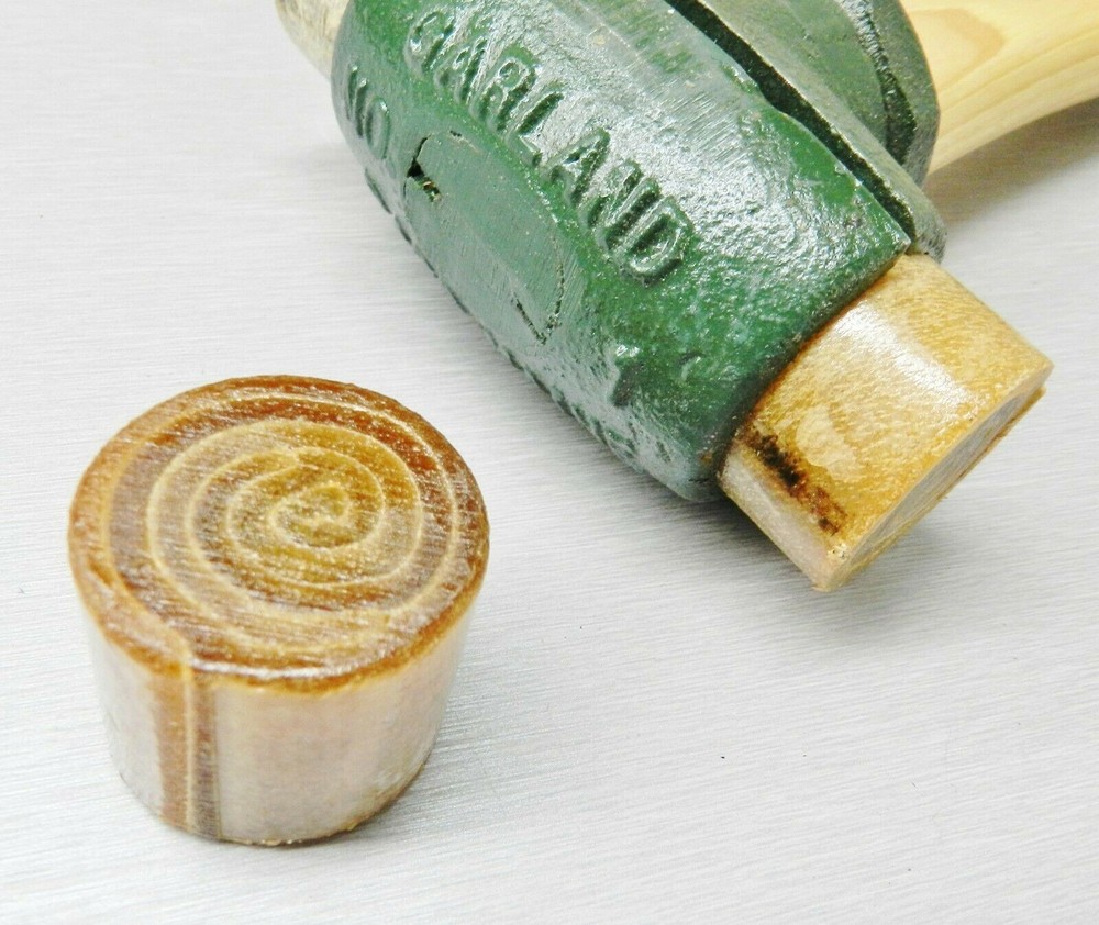 Split Head Hammer Rawhide Mallet Face Replacement Set 1-1/4" # 21001 Garland 2pc