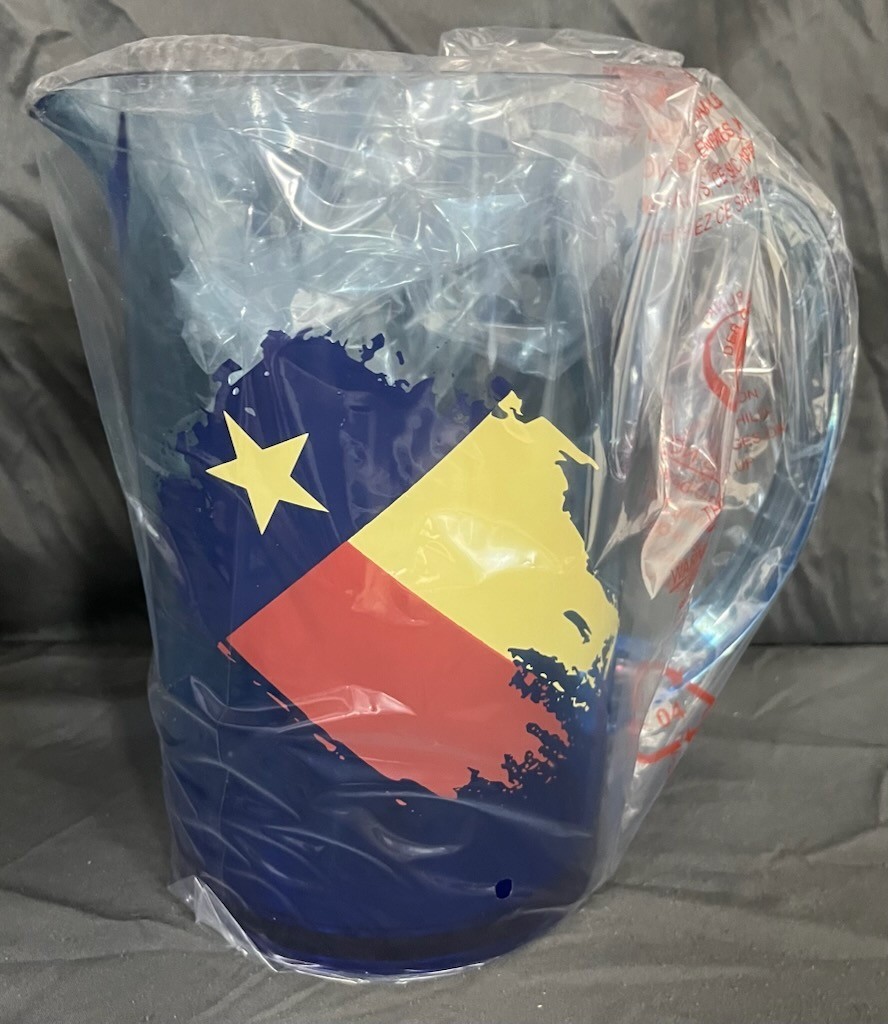 Texas Lonestar Collection Heavy Duty Plastic Margarita Pitcher 2 Qt