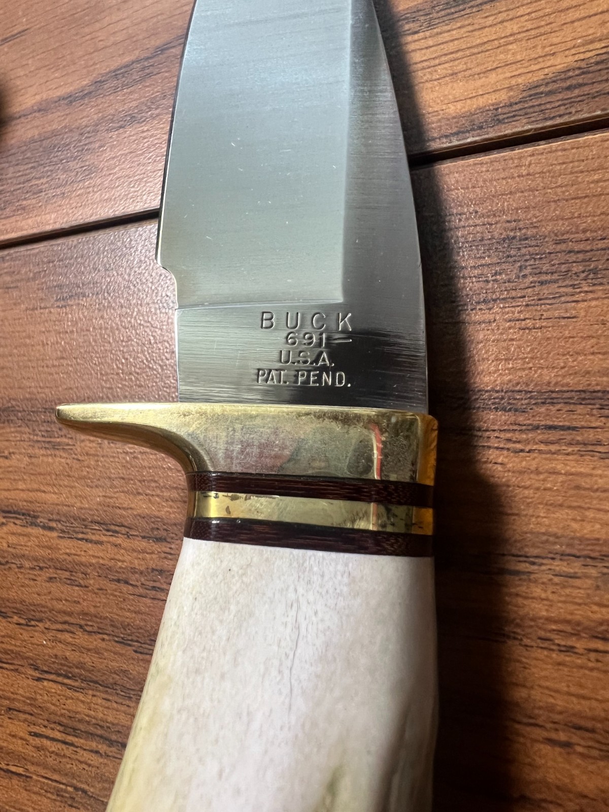 Leroy Remer Customized Buck 691 Vanguard with Gut Hook