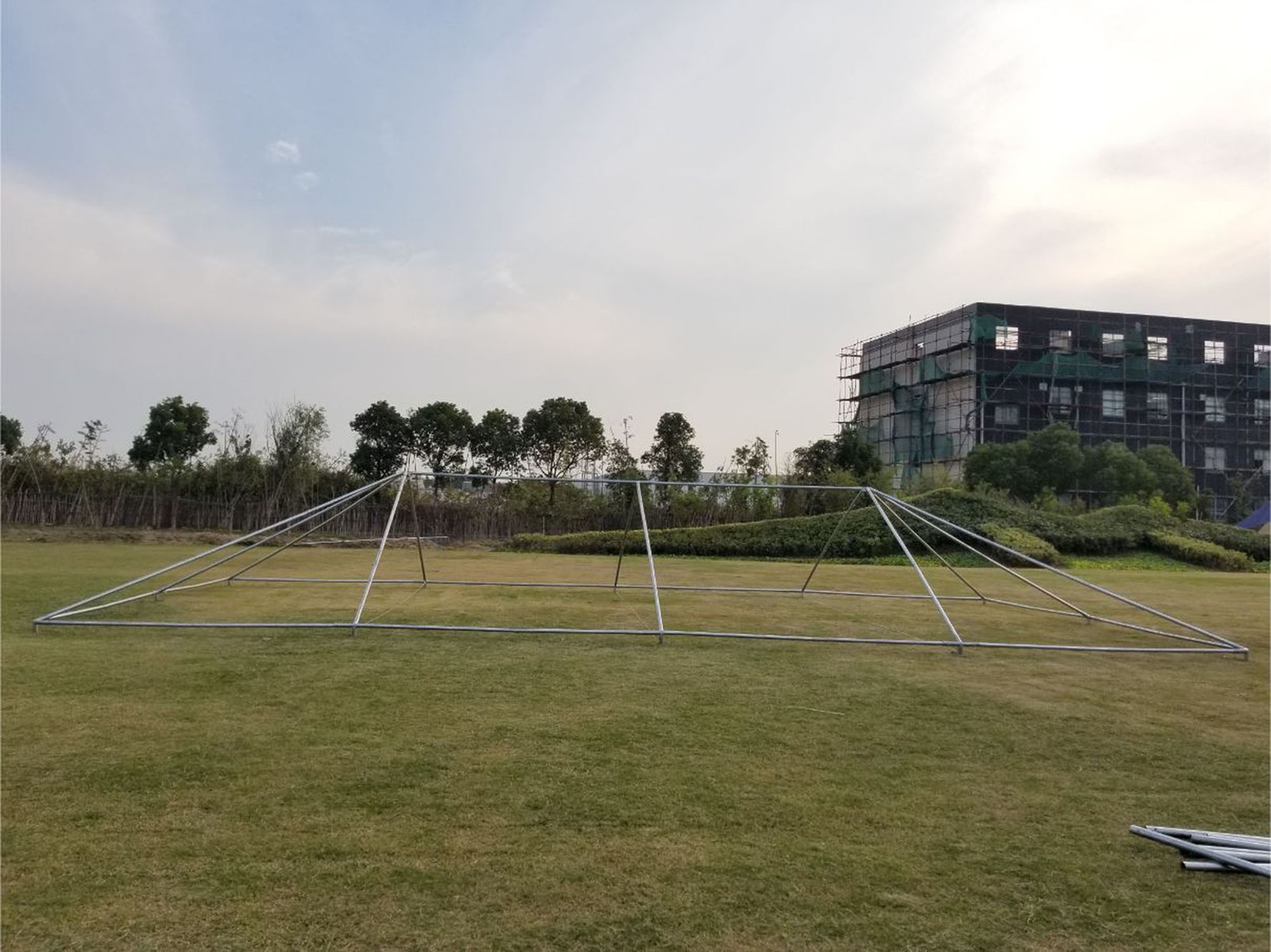 20 x 40 Canopy Party Tent White Commercial Backyard Event Gazebo with Frame