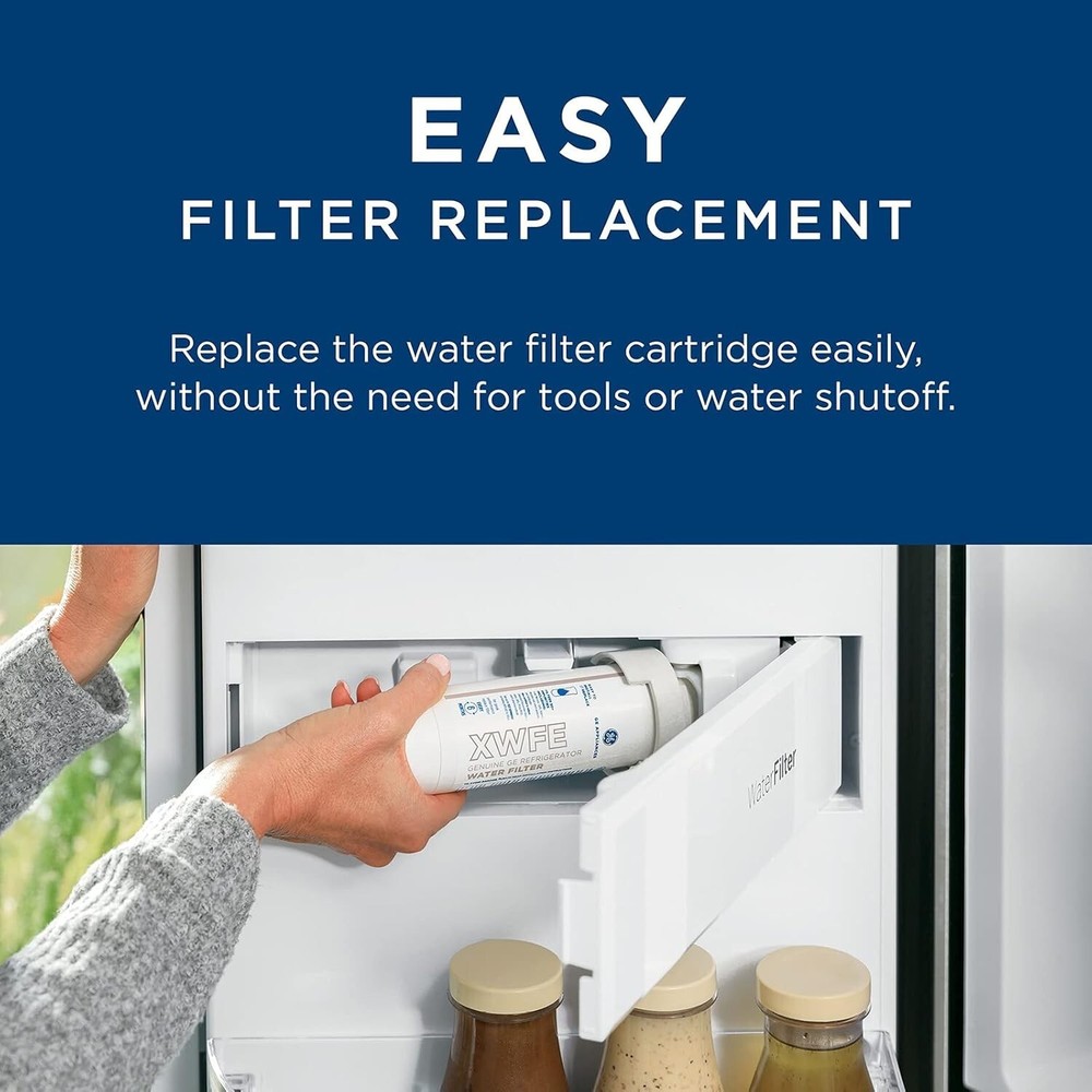 3 Pack Genuine GE XWFE Filter WITH RFID CHIP - In 3-Pack Box