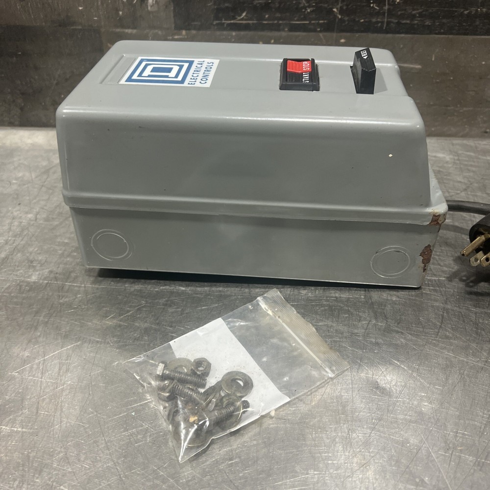 VTG Delta Rockwell 6” Jointer Motor Starter Square D Class 8536, Type S