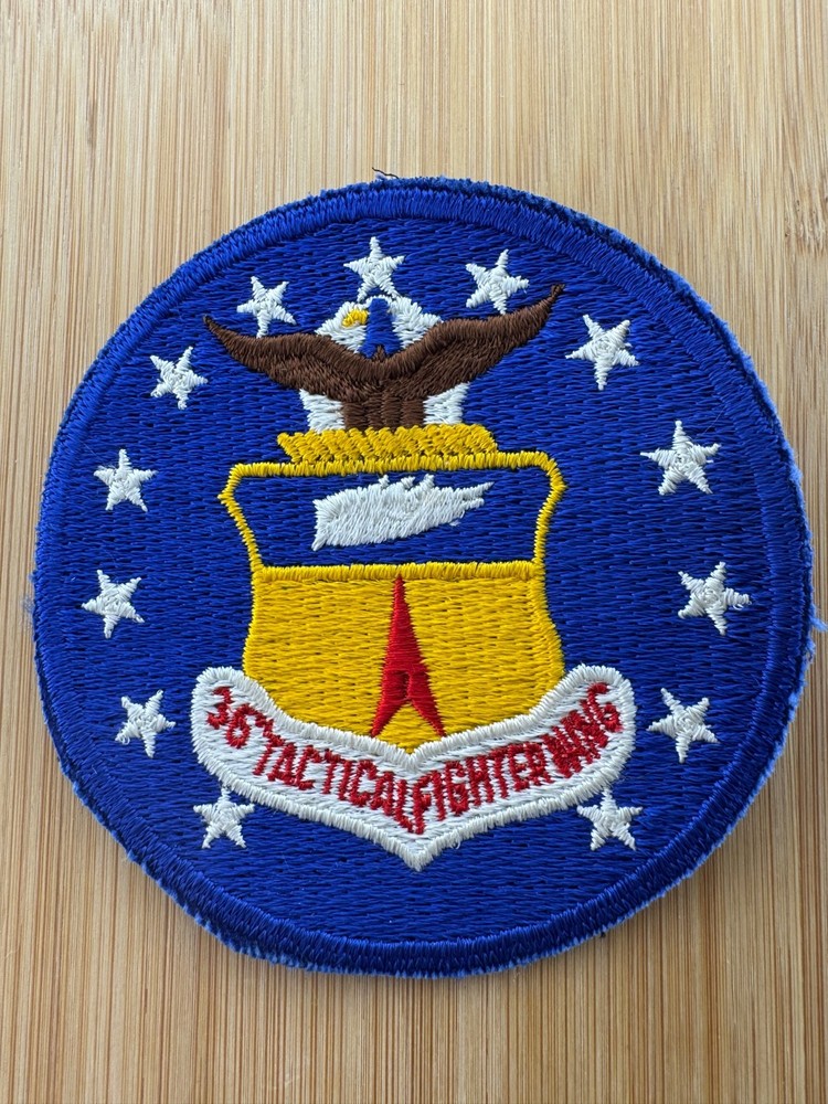 Vintage USAF 36th TACTICAL FIGHTER WING PATCH