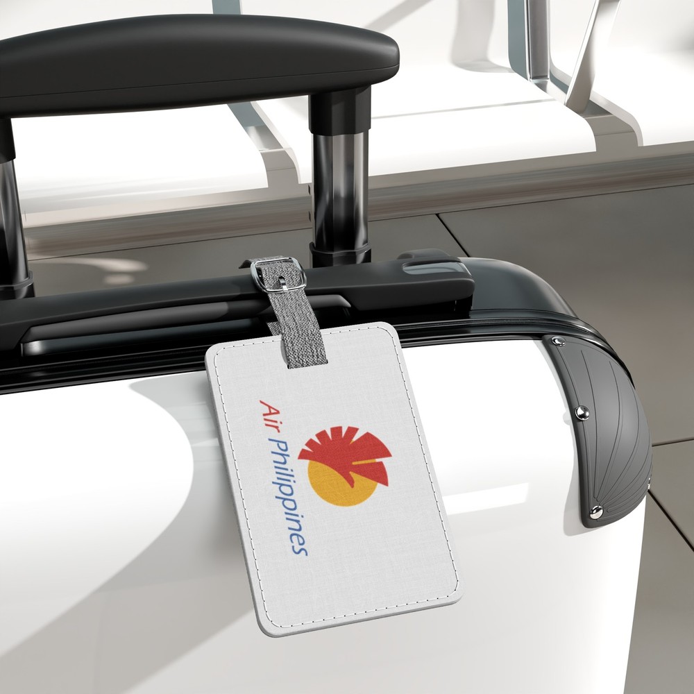 Air Philippines Luggage Tag | Saffiano Polyester Rectangle