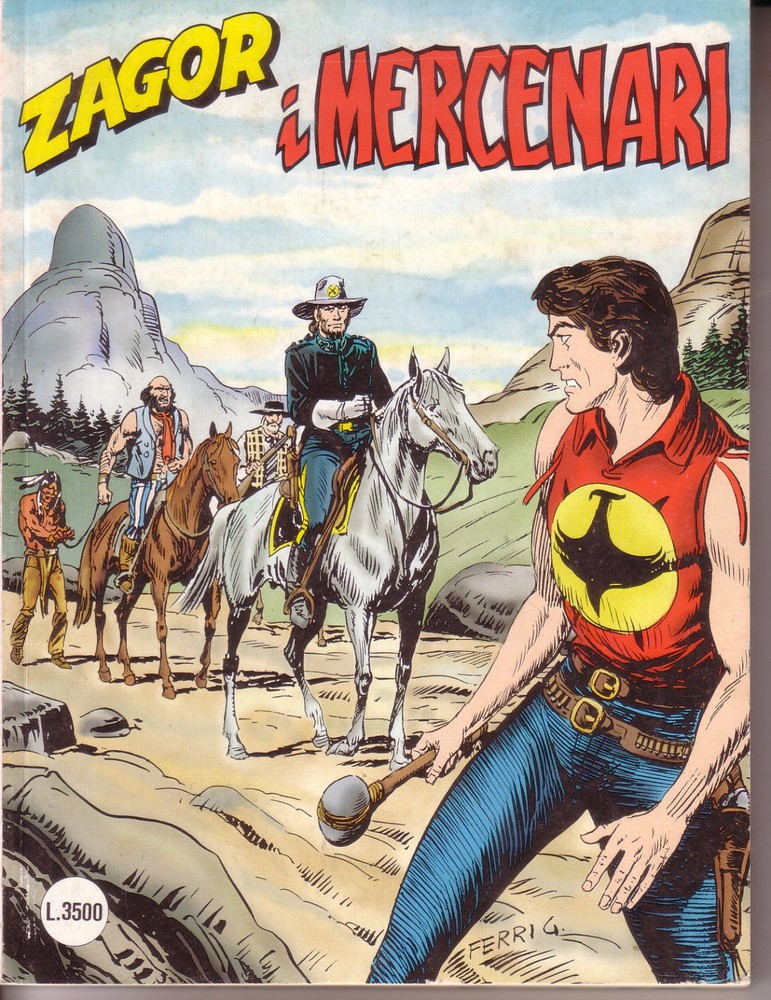 comic ZAGOR ZENITH BONELLI FIRST EDITION number 456