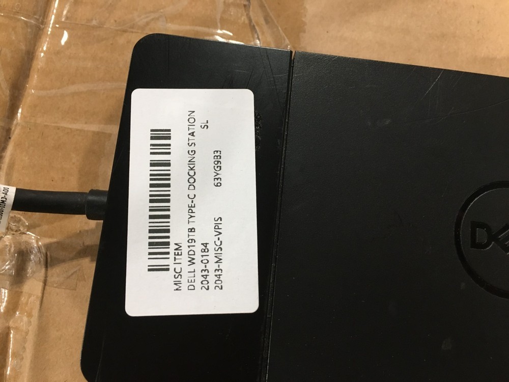 Dell K20A WD19TB USB-C Thunderbolt 3 Docking Station