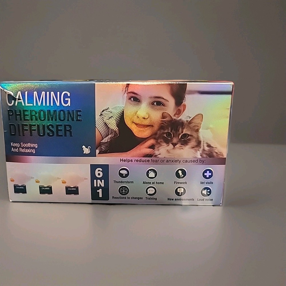 Cat Calming Diffuser 6 in 1 Multicat Pheromone Diffuser Pheromones to Calm