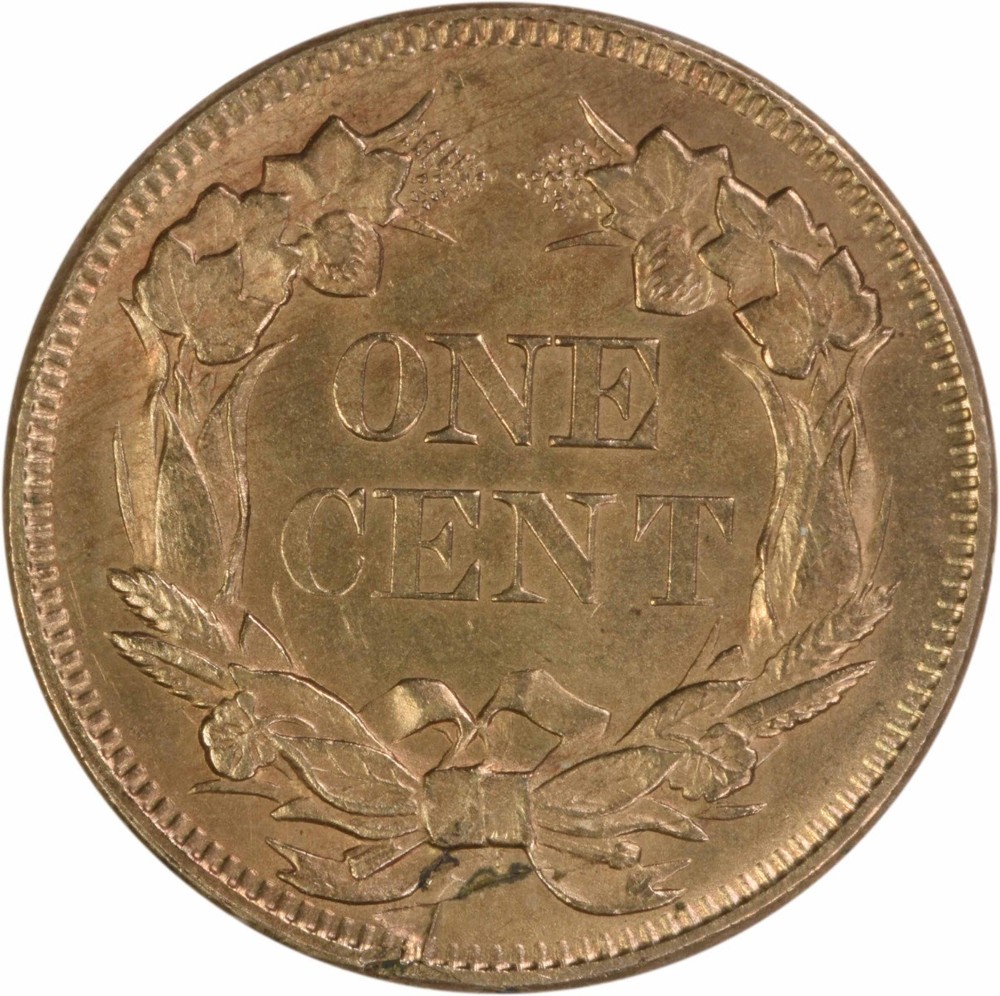 1857 Flying Eagle Cent Choice BU Uncertified #1122