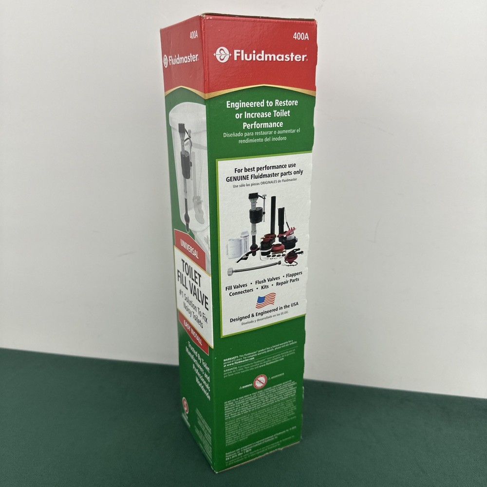 Fluidmaster Adjustable Antisphon Toilet Tank Fill Valve 400A