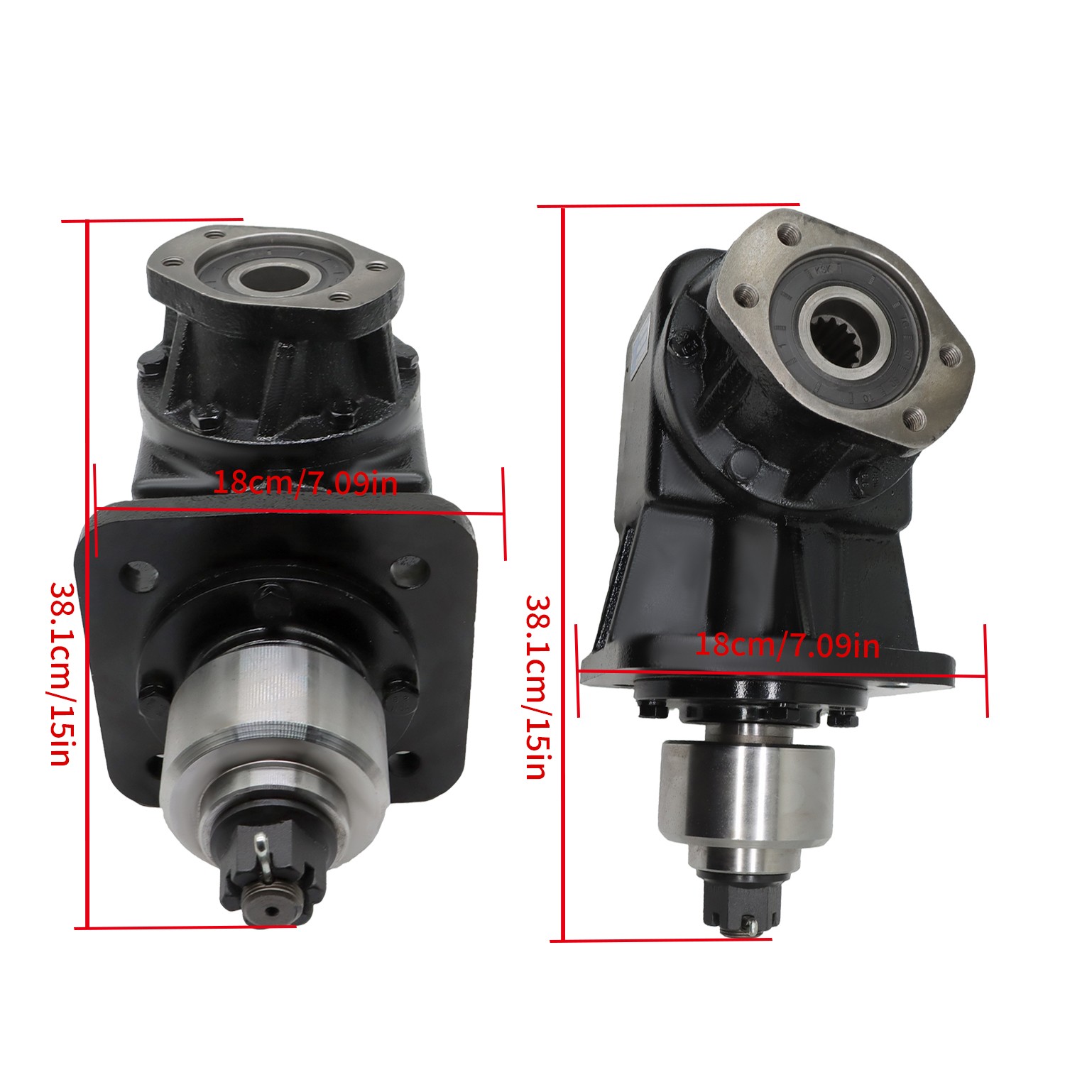 For RC-51H OMNI GEAR 1.93 Ratio,14 tooth Hydraulic Brush Cutter Gearbox 251390