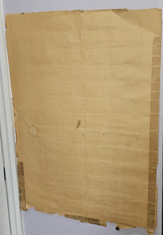 Vintage Janis Joplin Black & White Poster Altered Hand Painted Blacklight Paint