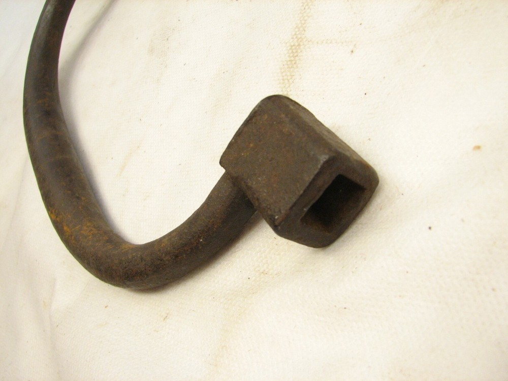 Antique Blacksmith Hand Forged Cage Head Brace Iron Tool Lantern Squirrel Drill