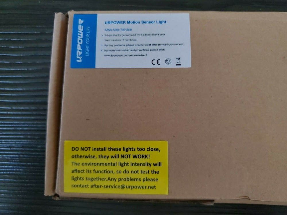 URPOWER Motion Sensor Light, 10 LED Bulbs Operated Wireless Motion Nightlight Po