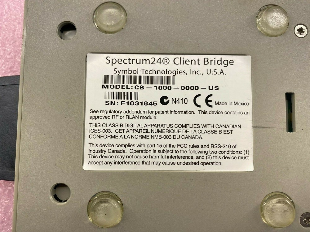 Spectrum24 LAN Client Bridge CB-1000-0000-US
