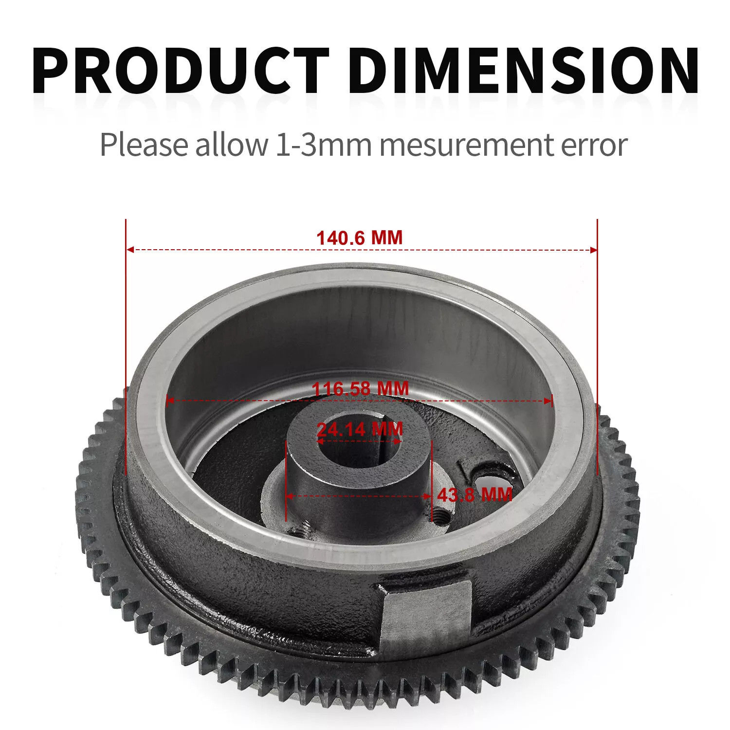 FF97 Rotor Flywheel 2003 2004 For Polaris Sportsman 400 Magneto 3087166 3085558