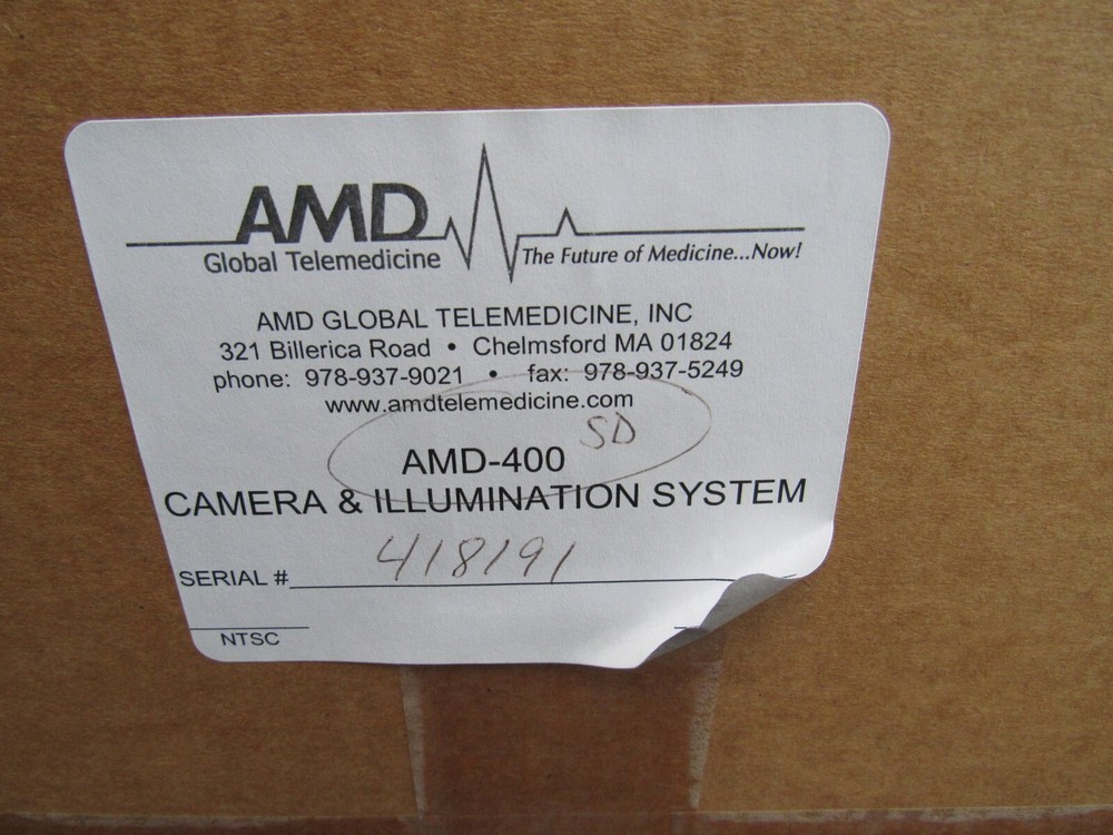 AMD TELEMEDICINE AMD-400 CAMERA & Illumination System Light Source new open box
