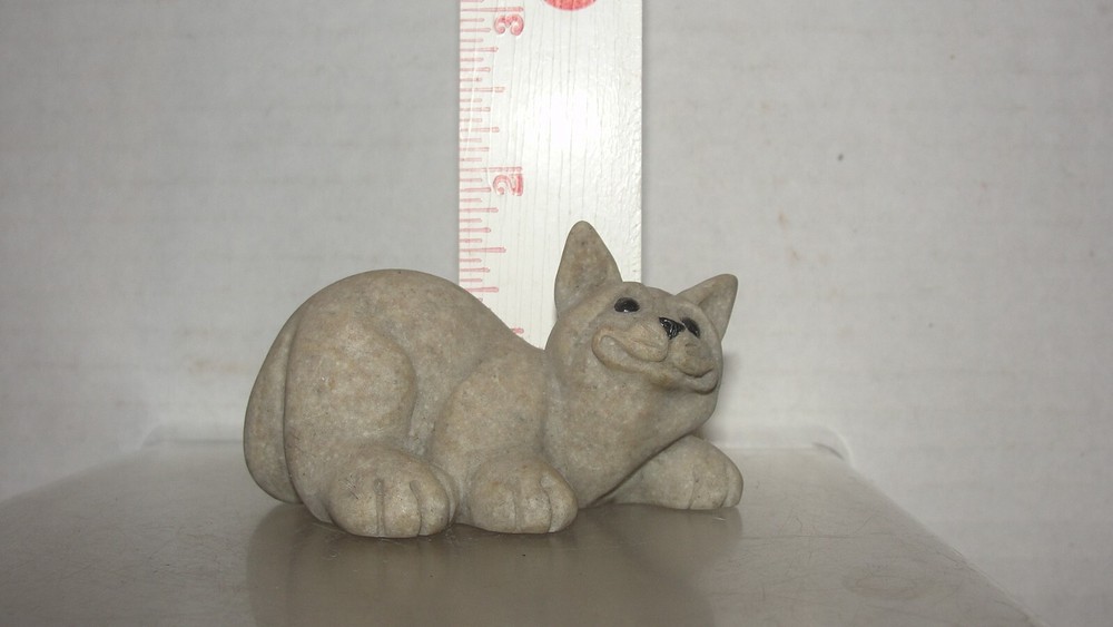 3" QUARRY CRITTERS CAT FIGURINE