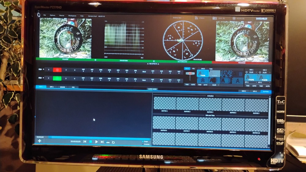 Tricaster TC460 (upgraded from 455) with CS40 Control surface
