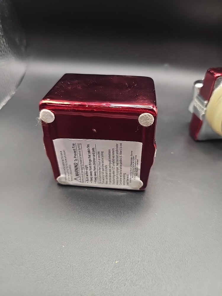 Ceramic Holder With Wax