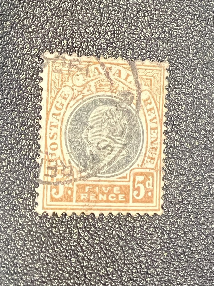 Natal stamp 88 used