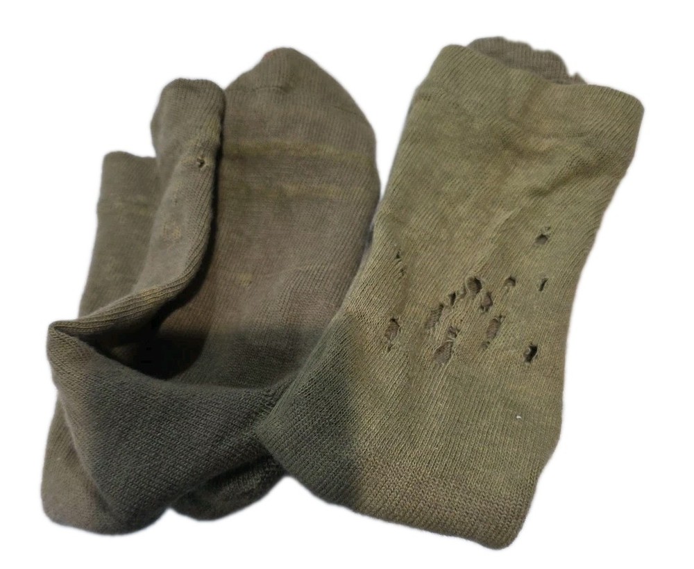 WWII US Army / USMC or Korean War Wool Combat Boot Socks 3 Pair Original