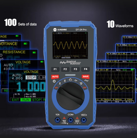 Sunshine Dt-24 Pro Oscilloscope Multimeter