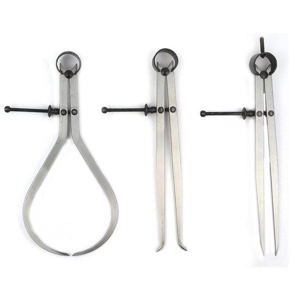 19053C 3 Pieces 8-Inch Spring Caliper / Divider Set