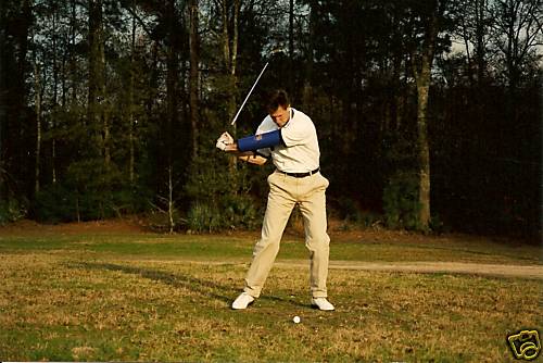 Golf Trainer - Stop Casting, "Straight Arm" Can Help-standard size