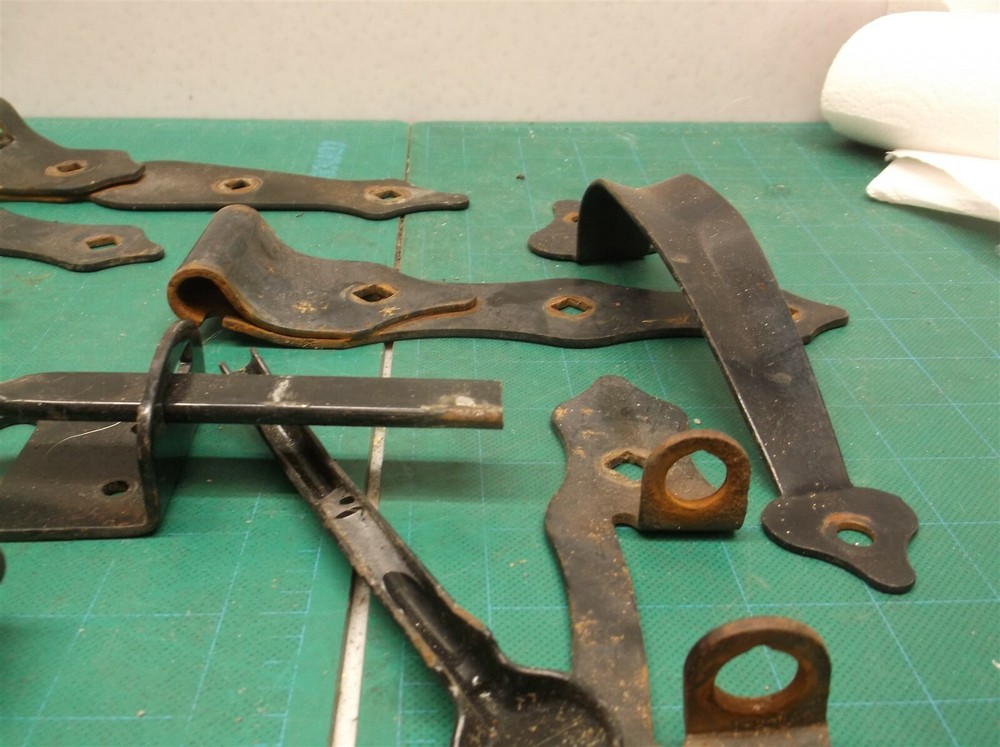 assorted gate hardware