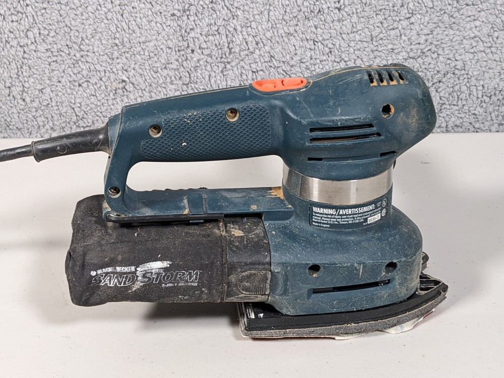 Black & Decker RO600 Sand Storm sander Tested
