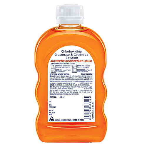 Savlon Antiseptic Liquid First Aid Disinfectant kill germs 100ml