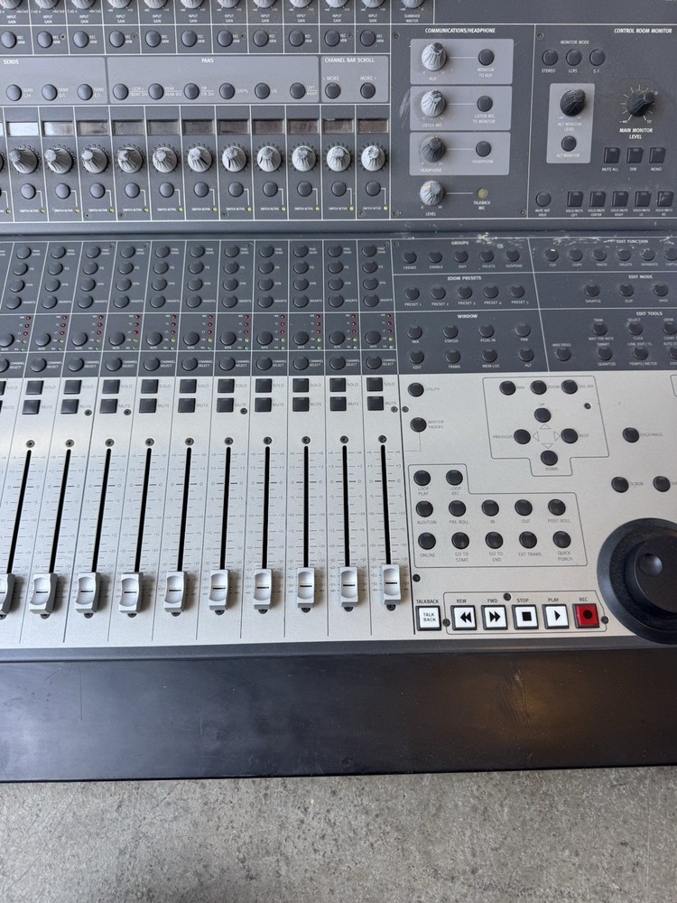 Digidesign Focusrite MC124 Control24 Protools Professional Mixer Console WORKS!