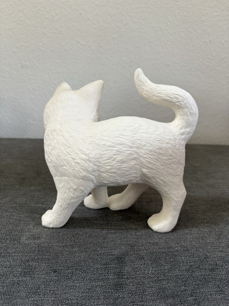Ceramic Bisque Kitty Cat Ready For Your Painting Ideas