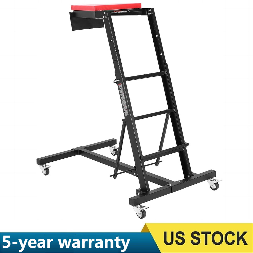 400LBS Automotive Topside Creeper Adjustable 45-65"Foldable Engine Creeper, Auto