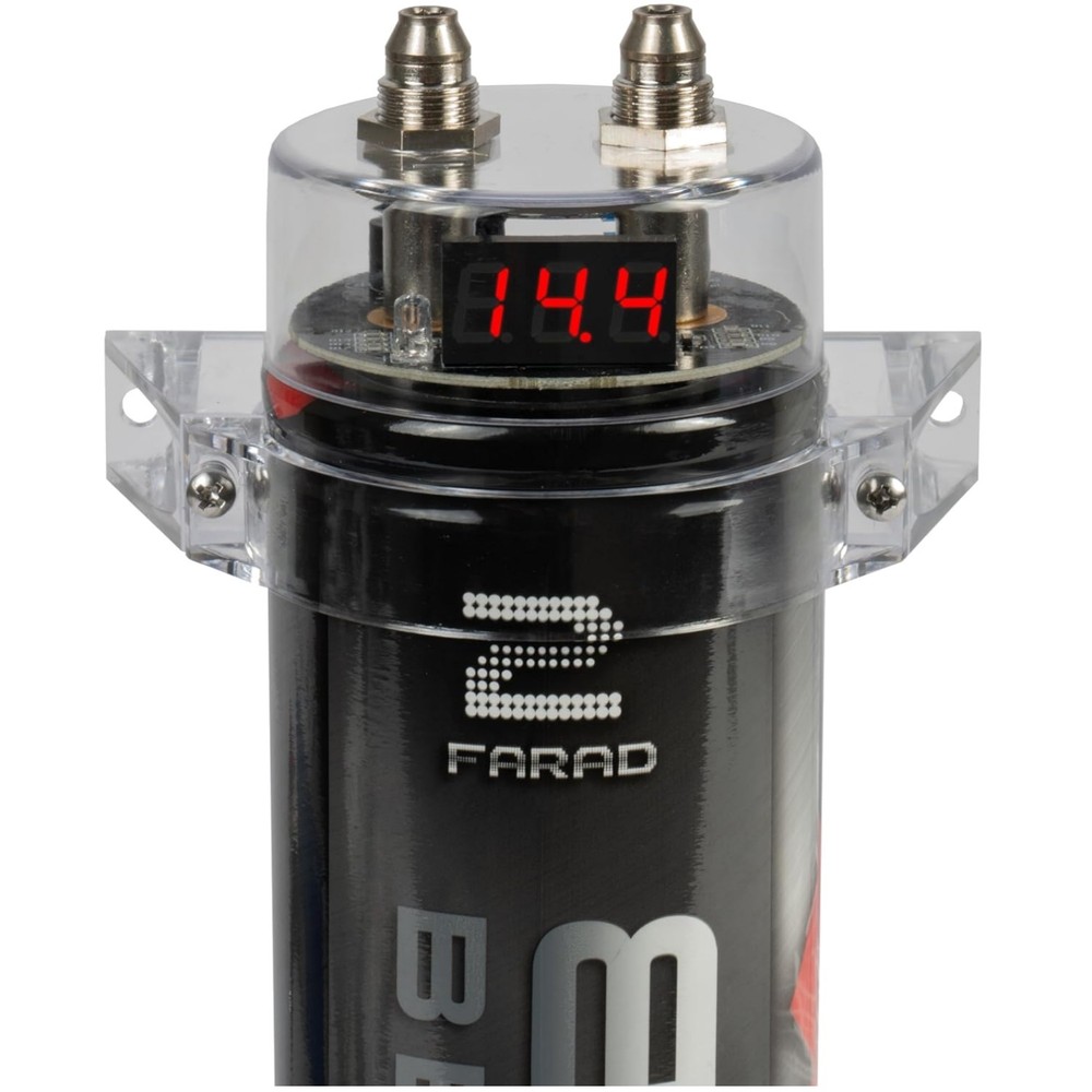 2.0 Farad Car Audio Capacitor with Digital Display