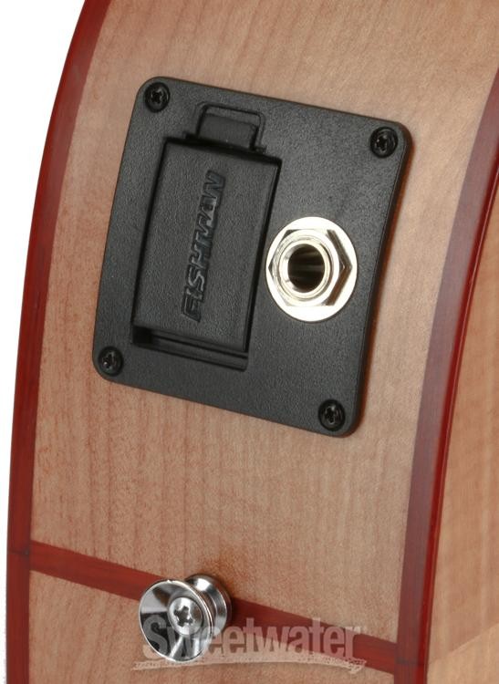 Lanikai FM-CEB Flame Maple Ukulele with Cutaway & Electronics - Baritone