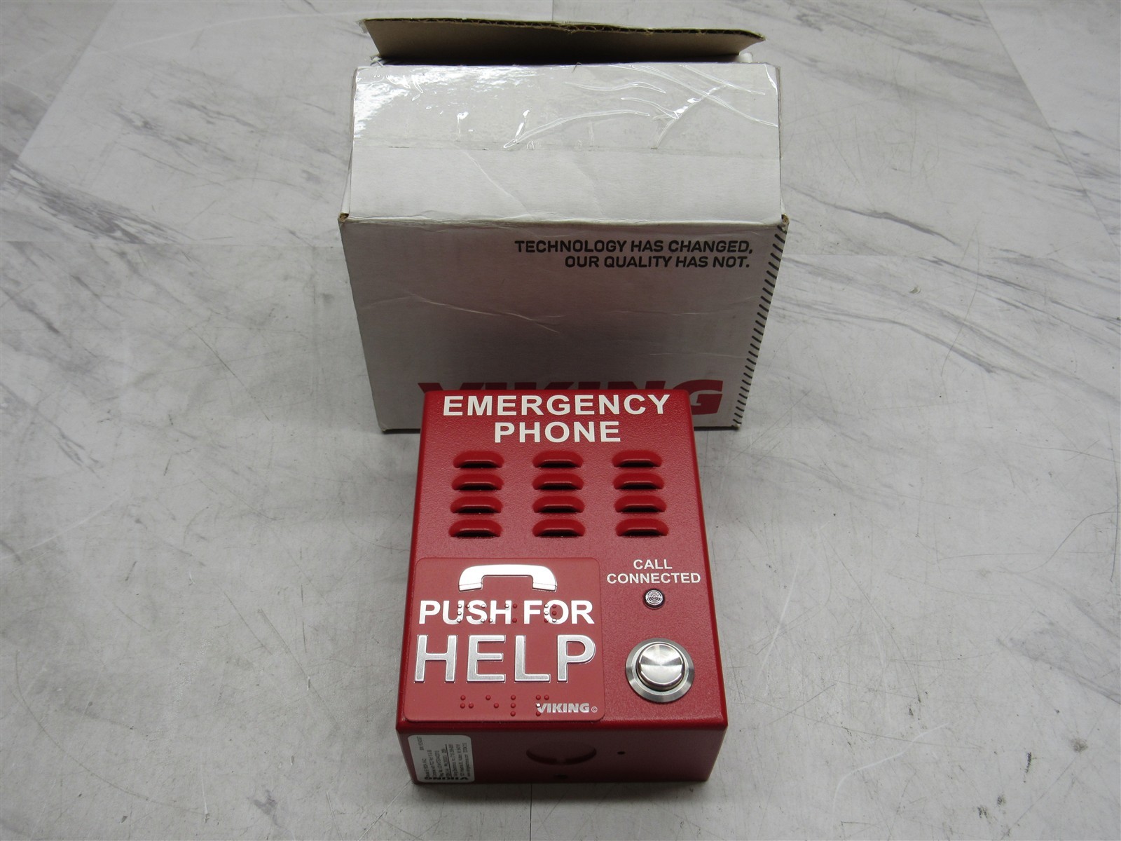 NEW Viking E-1600A ADA Compliant Red Emergency Phone