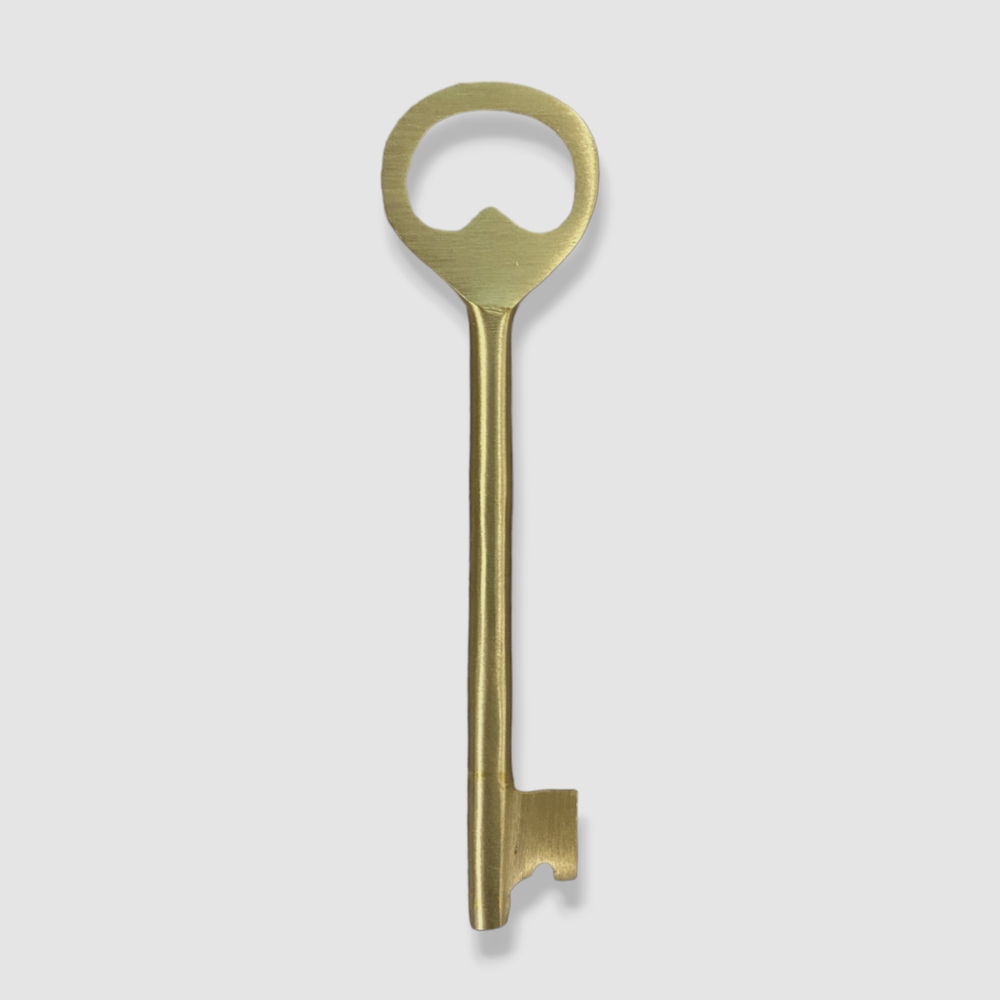 $200 Global Views Satin Brass Paris Padlock