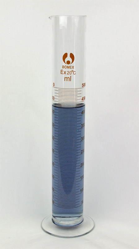 500 mL GRADUATED CYLINDER  Student Grade