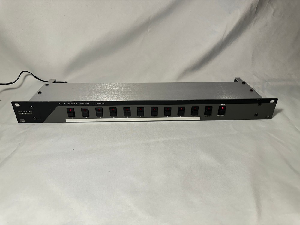Broadcast Tools 10x1 Stereo Switcher