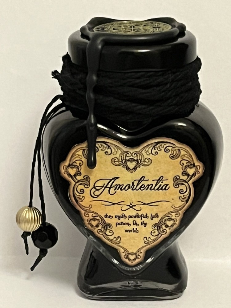 Potion Bottle Black Love Potion